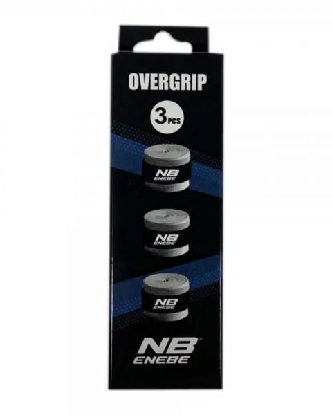 BLISTER 3 OVERGRIPS ENEBE LISOS NEGROS A003777.001
