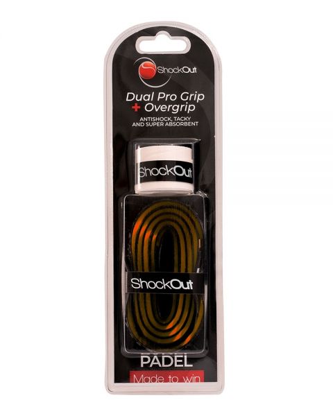 DUAL PRO GRIP NEGRO/NARANJA 100-0015