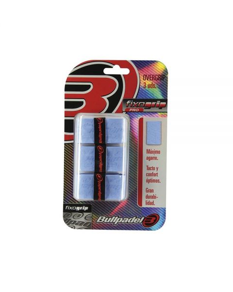 OVERGRIP BULLPADEL 3 UNIDADES GB-1202 CELESTE