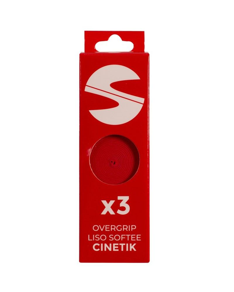 PACK 3 OVERGRIPS LISOS SOFTEE CINETIK