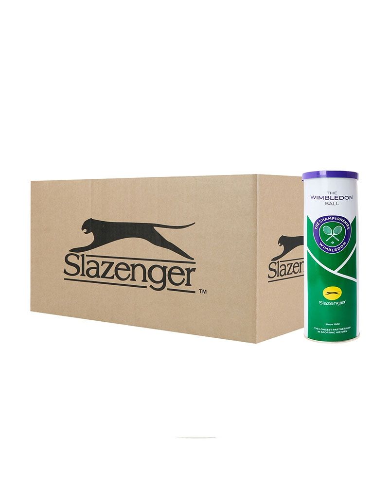 CAJON DE 18 BOTES DE 4 BOLAS SLAZENGER WIMBLEDON 340982