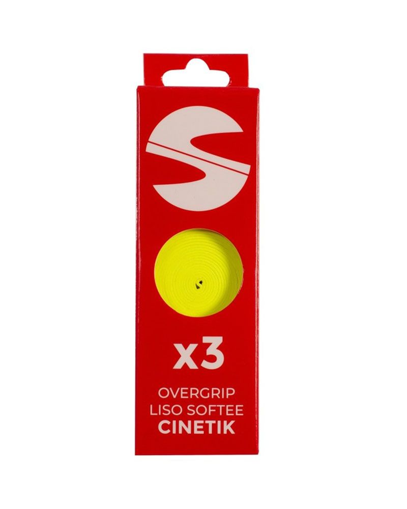 PACK 3 OVERGRIPS LISOS SOFTEE CINETIK A006197.019.1