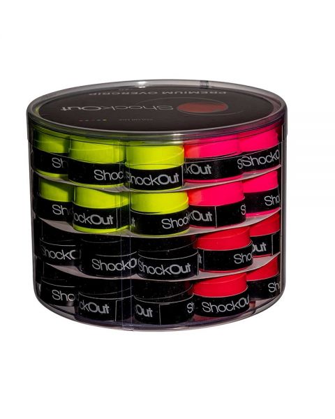 TAMBOR SHOCKOUT X60 OVERGRIPS PREMIUM MULTICOLOR LISO 100-0047