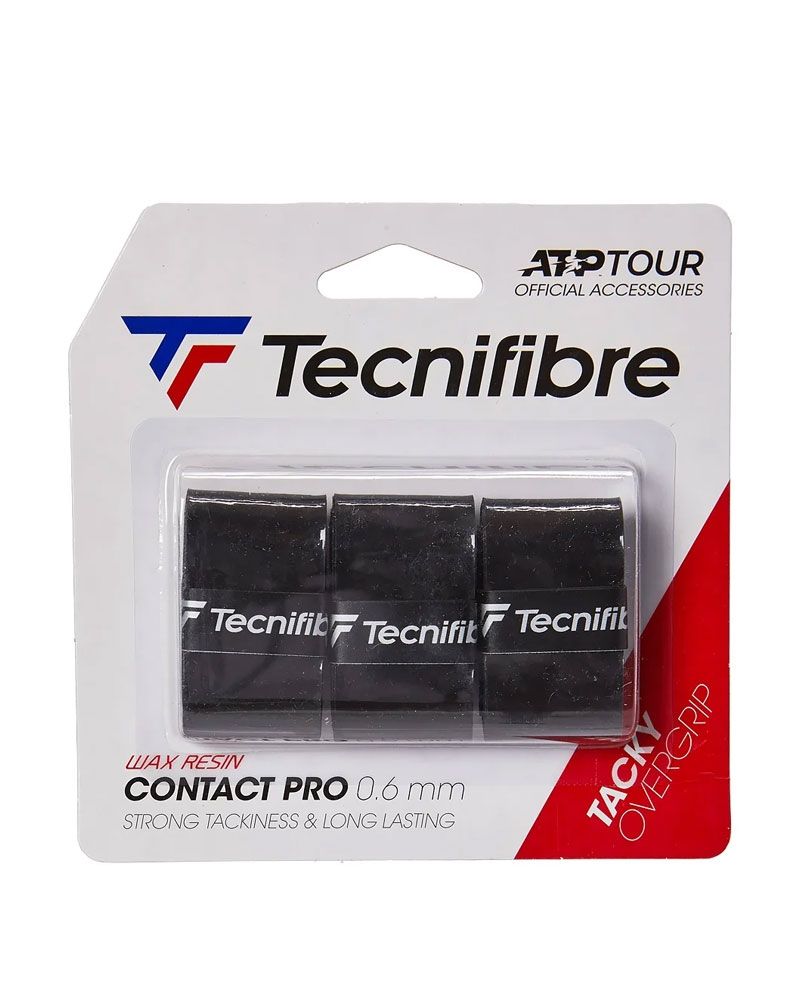 PACK 3 OVERGRIP TECNIFIBRE CONTACT PRO 52ATPCONBK