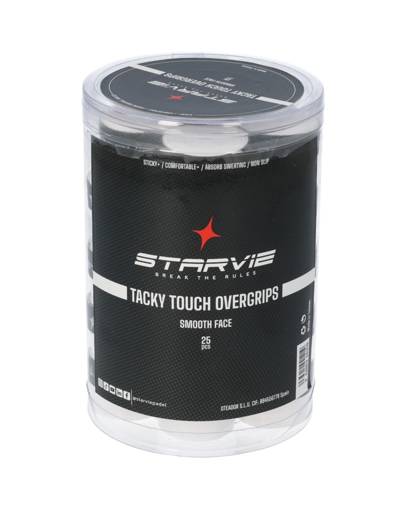 CUBO 25 OVERGRIPS STARVIE TACKY TOUCH TG25NL