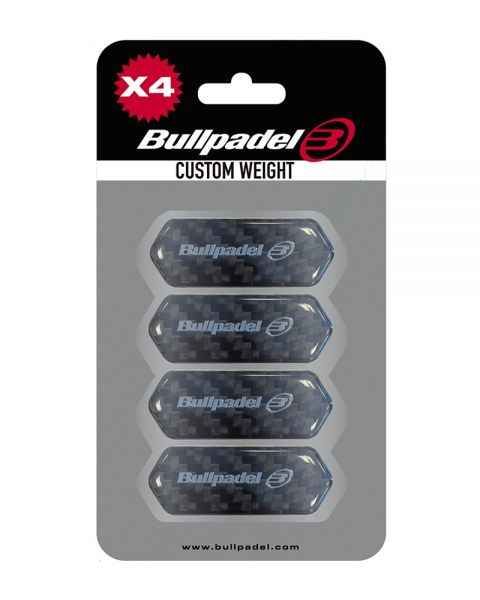 BLISTER (4 UDS) PROTECTOR BULLPADEL CUSTOM WEIGHT  005 474991
