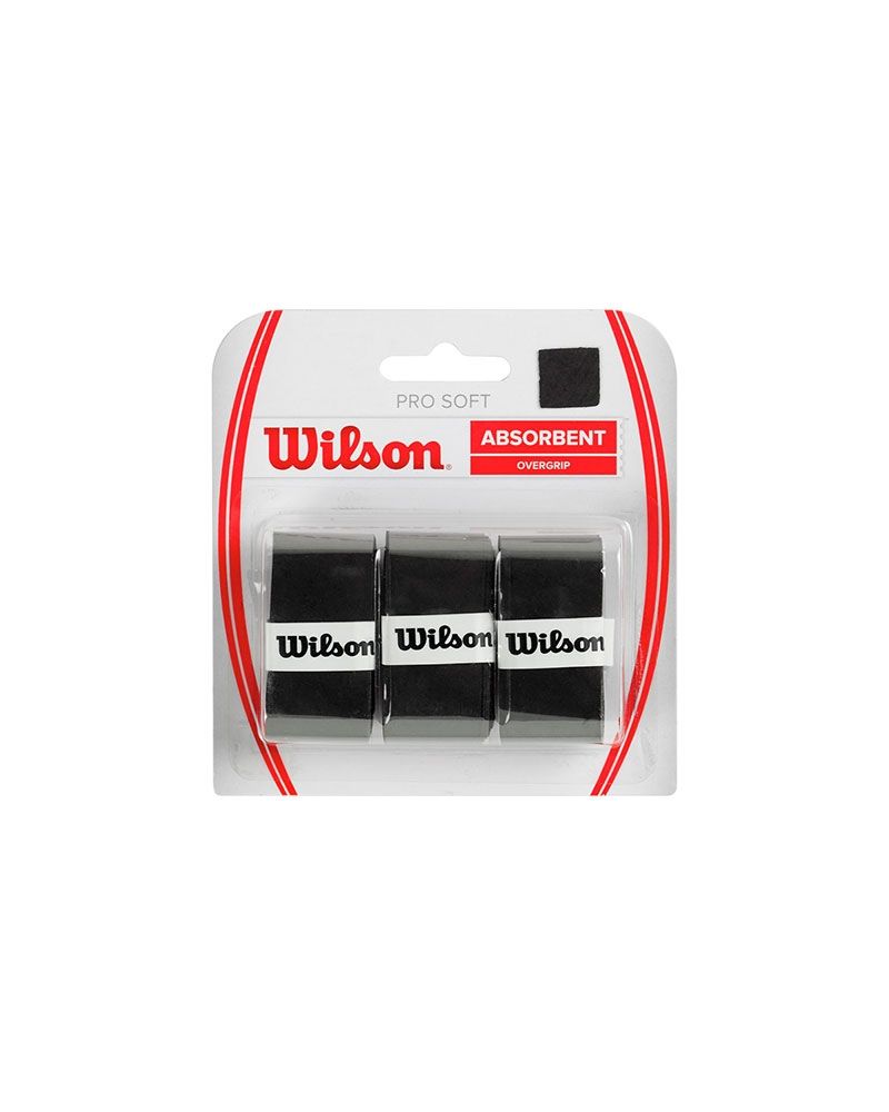 WILSON PRO SOFT OVERGRIP BK WRZ4040BK