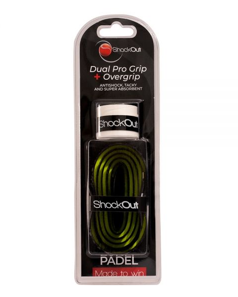 DUAL PRO GRIP NEGRO/AMARILLO 100-0014