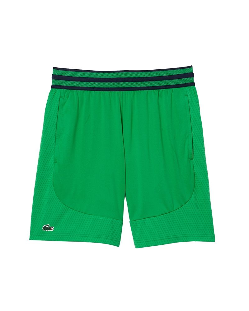SHORT LACOSTE PLAYERS COLLECTION GH8950 SIW Calathea Green
