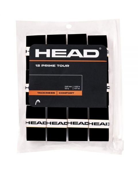 BOLSA 12 UDS. OVERGRIP HEAD PRIME TOUR 285631 BK