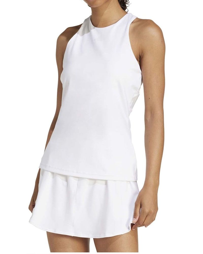 CAMISETA TIRANTES ADIDAS TENNIS CLIMACOOL BLANCO MUJER JE7099