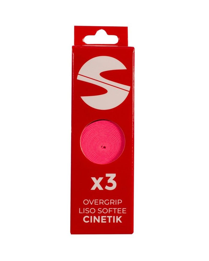 PACK 3 OVERGRIPS LISOS SOFTEE CINETIK