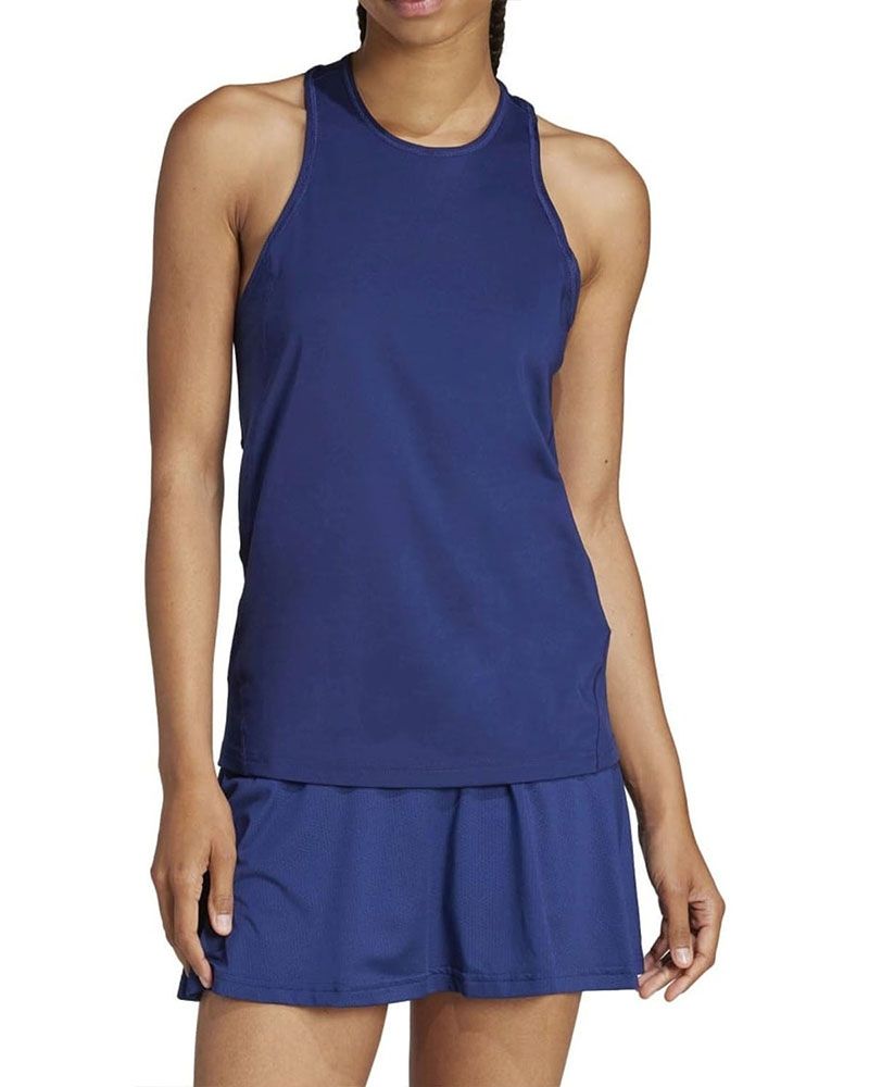 CAMISETA TIRANTES ADIDAS CLUB AZUL MARINO MUJER JH3377