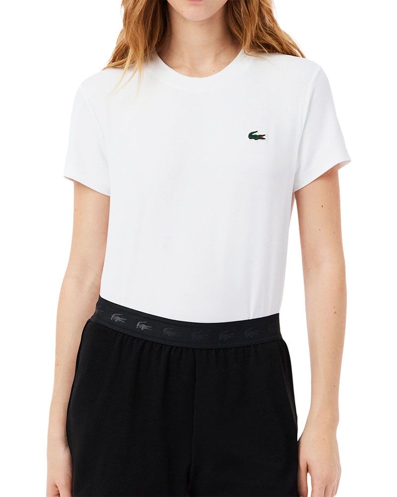 CAMISETA LACOSTE ESSENTIALS TF0188 001 MUJER