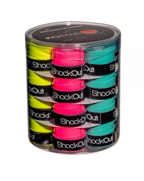 TAMBOR SHOCKOUT X24 OVERGRIPS PREMIUM MULTICOLOR LISO 100-0051