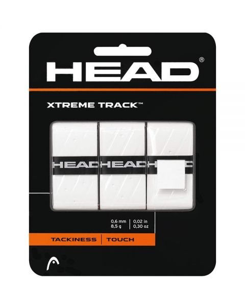 BLISTER 3UDS. OVERGRIP HEAD XTREMETRACK 285124 WH
