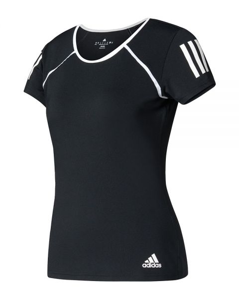 CAMISETA ADIDAS MUJER CLUB BLACK WHITE BK0712