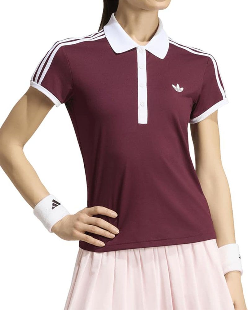 POLO ADIDAS CLASSICS GRANATE KY8891 MUJER