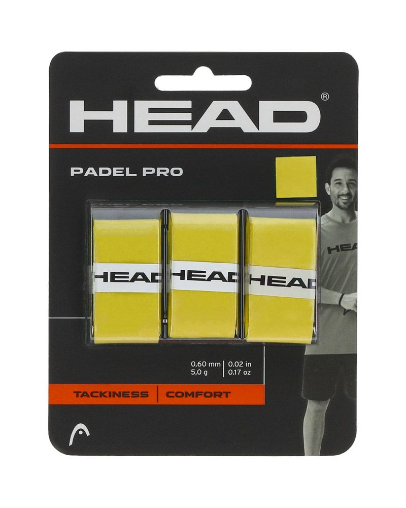 OVERGRIP HEAD PADEL PRO 3 PCS 285111 YW