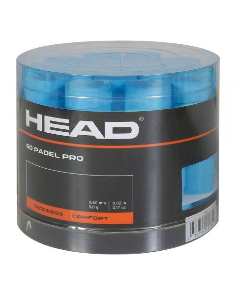 CUBO 60 UDS. OVERGRIPS HEAD PADEL PRO 285121 BL