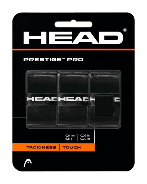 HEAD PRESTIGE PRO OVERWRAP 282009 BK