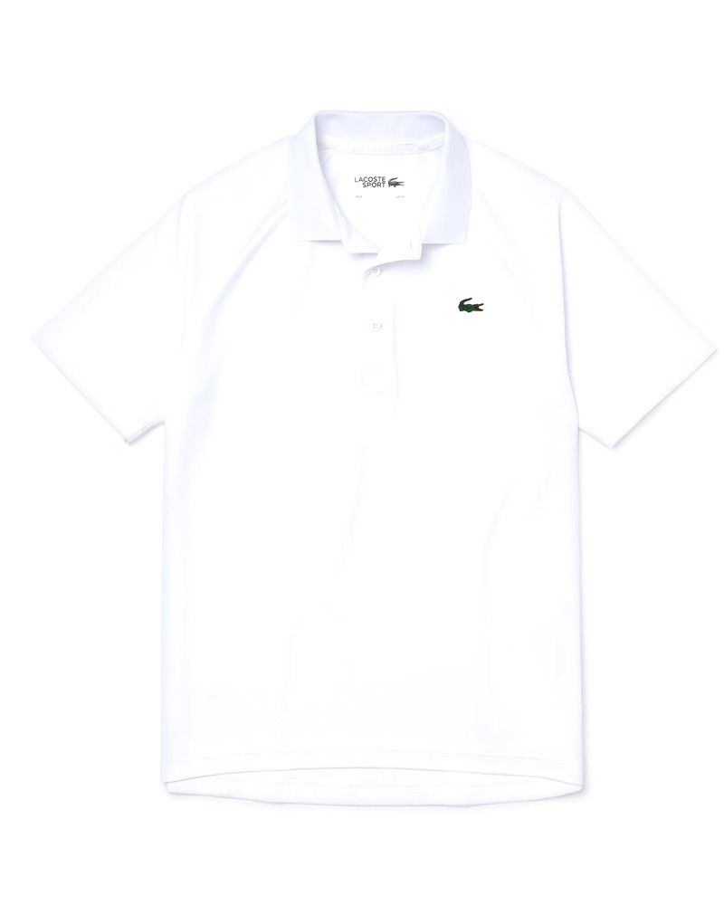 POLO LACOSTE HOMBRE BLANCO