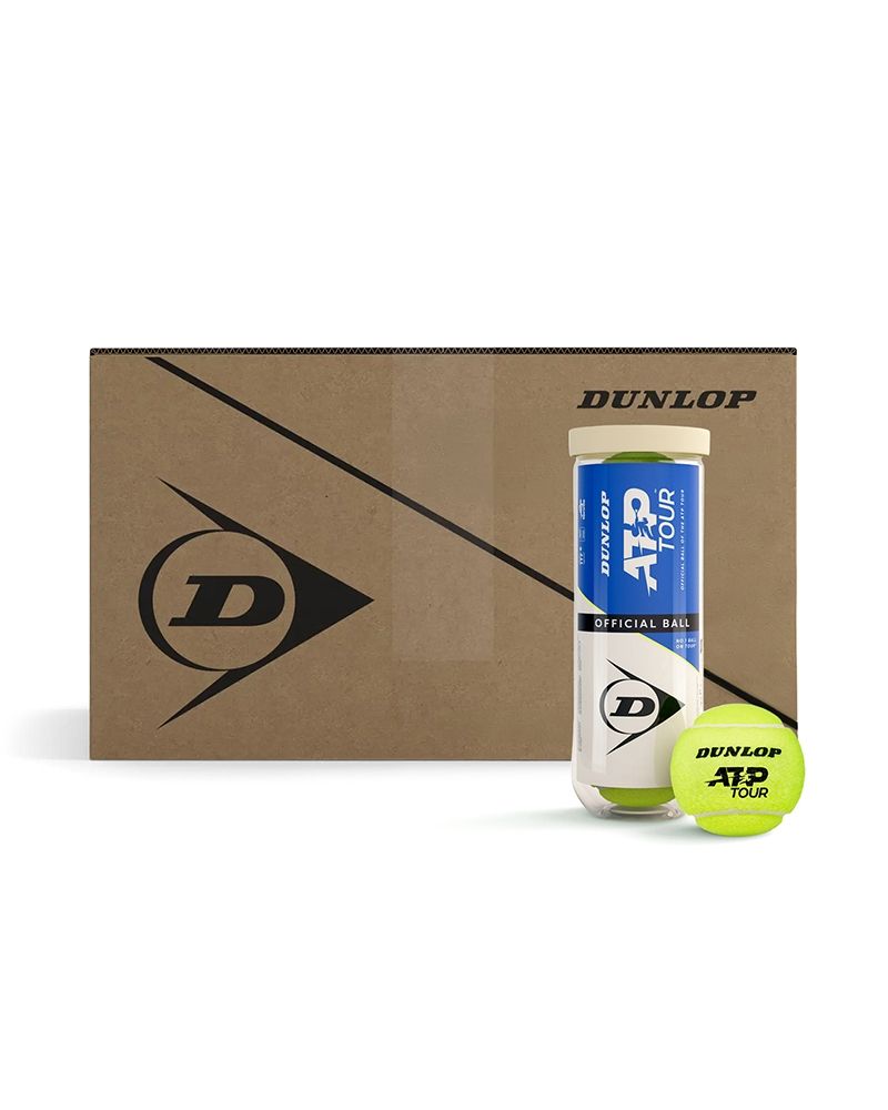 CAJON 24 BOTES X 3 BOLAS DUNLOP ATP TOUR 3PET 601598