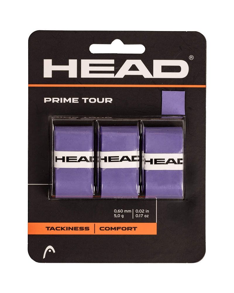 BLISTER 3 UDS OVERGRIPS HEAD PRIME TOUR 285621 PU