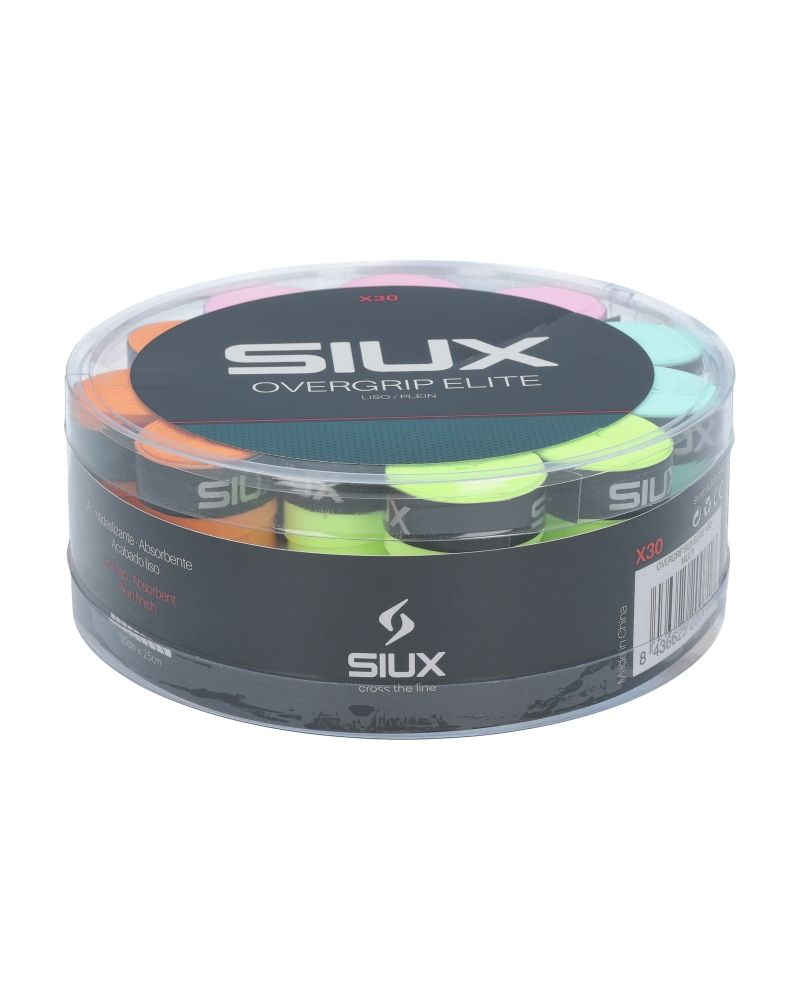 CUBO 30 UDS OVERGRIP SIUX ELITE MULTICOLOR
