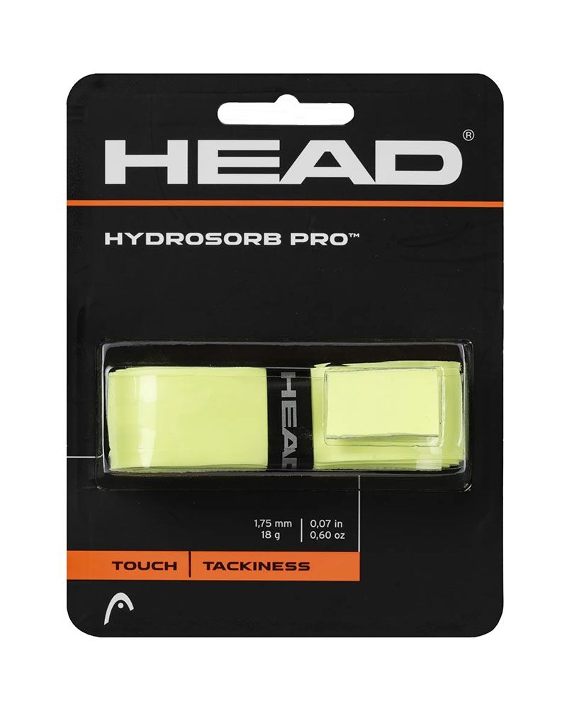 BLISTER 1UD. OVERGRIP HEAD HYDROSORB PRO AMARILLO