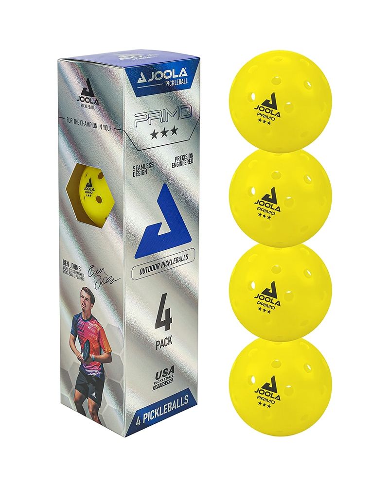 PACK 4UDS BOLAS PICKLEBALL JOOLA PRIMO 3-STAR 18570